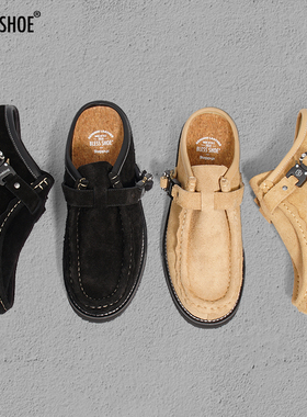 BLESS SHOE FOR STEPPY WALLABEE MULES春夏季袋鼠拖鞋懒人包头拖