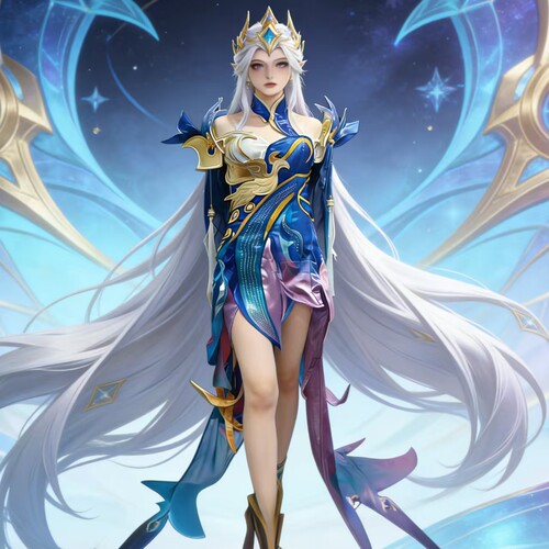 王者荣耀cos服王昭君青鸾有意