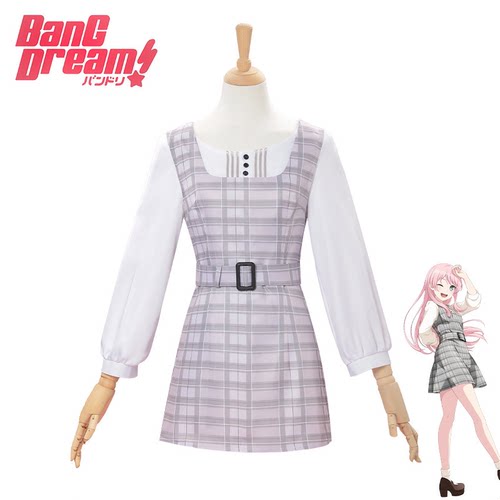千早爱音cos服连衣裙JK