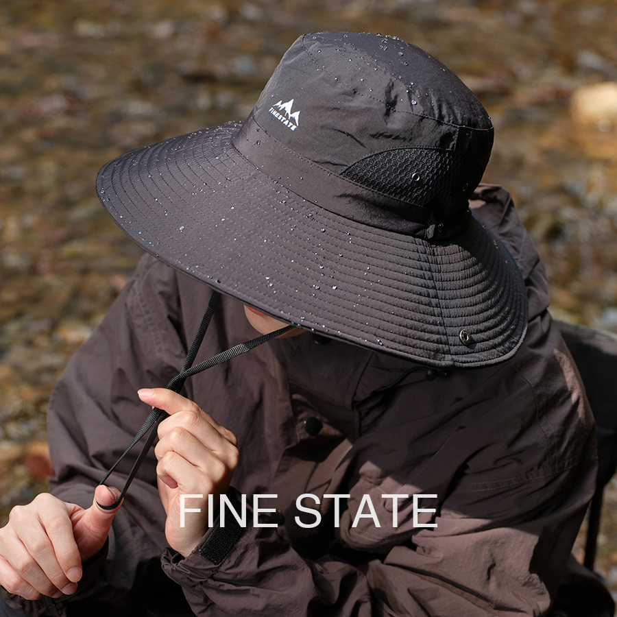 FINESTATE户外登山防晒渔夫帽