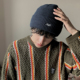 新款 FINE STATE帽子男冬季 潮牌针织帽毛线帽男生百搭保暖冷帽男