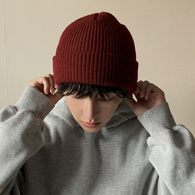 FINESTATE百搭保暖针织帽男冬季