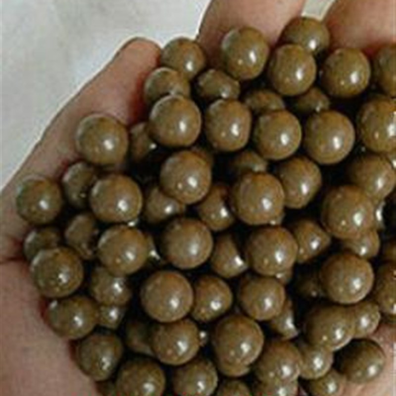 速发泥球10MM硬粮50公斤超蛋陶瓷丸黑式新咖啡色8毫米包