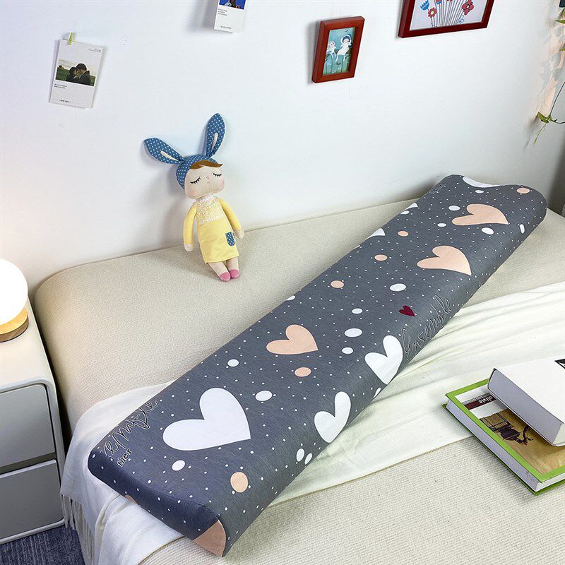 速发乳胶枕头套单个双人枕套1.2米1.5m1.8米橡胶棉款枕套长纯长枕