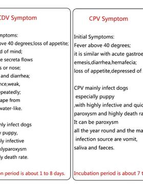 速发Distemper Tester Dog  Ca Distemper Ifectious At T