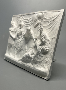 速发欧式复古立体装饰画日术扩香石膏像桌面装饰艺件生摆礼物礼品