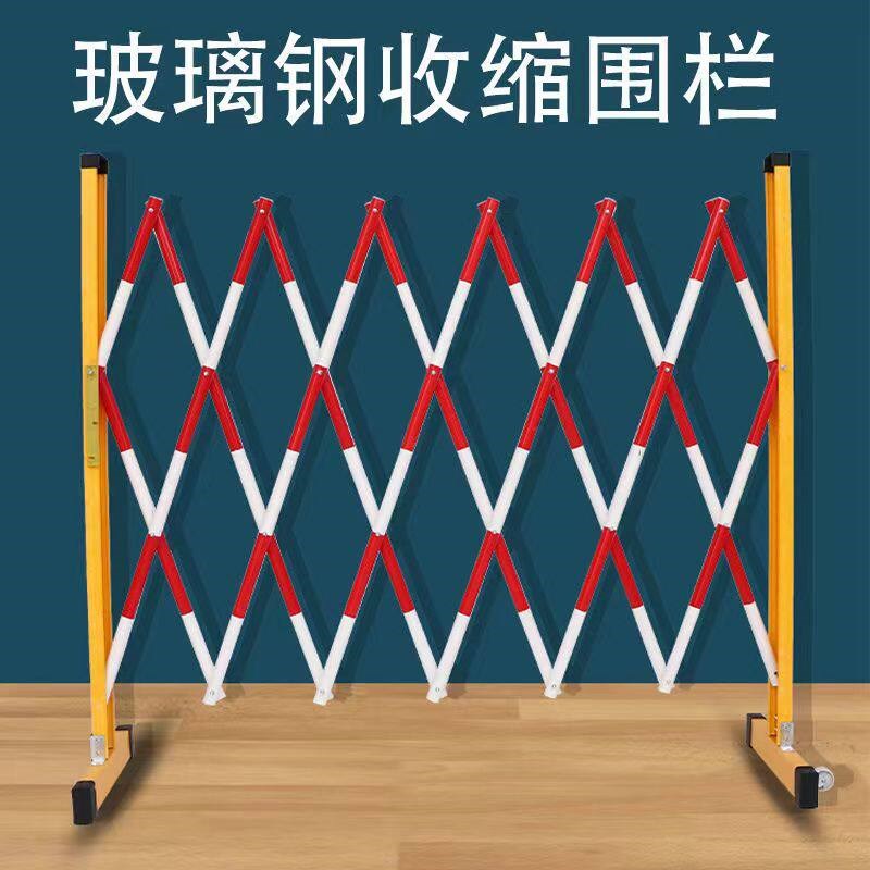 速发广东工地收缩围栏隔离护栏手动大门简易户外不锈钢伸缩围栏推