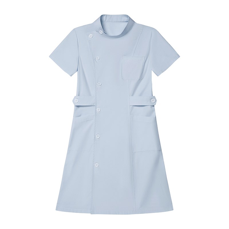 速发护士服夏装立领短款口腔护理医生工作服分体套装