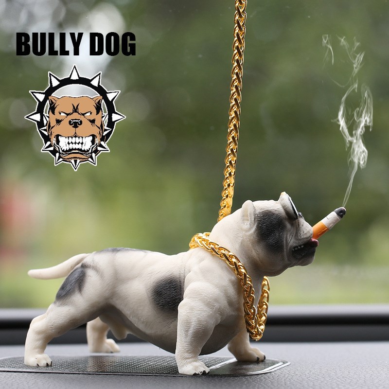 速发车内饰轿摆件恶霸犬个性创意汽车内饰品车中控台装用高档车载