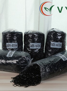 速发4024TPU黑色宽弹断筋圈橡胶一强拉不性圈次性货源