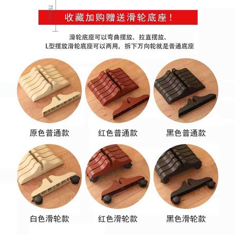 速发竹子屏风移动折屏隔断实木酒店平风家用办公遮挡客厅卧室玄关