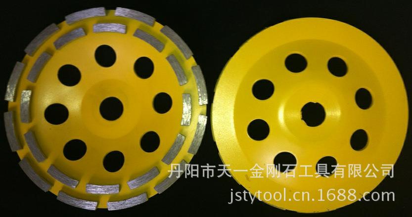 速发生产金刚石磨轮 磨大理石混凝土180双排Q磨轮合金材质切割片