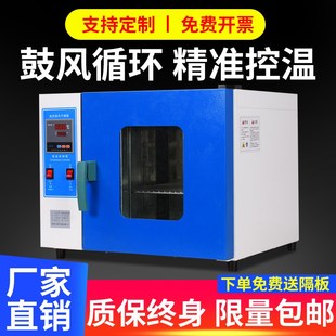 速发乾宛电热恒温鼓风干燥箱工温大灯高业烘箱烤箱实验室高温烘干