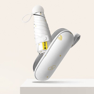 速发五折伞晴雨两用太防防晒伞紫外线伞折叠迷你遮雨伞