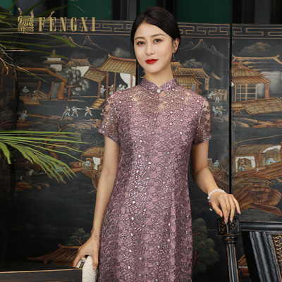 凤禧旗袍喜妈妈婚宴礼服