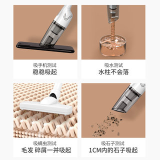 车载无线手持家用吸尘器超强干湿两用汽车吸尘器大功率宠物吸毛器