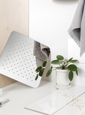 摩恩花洒顶喷M22081/22060顶纤薄花洒配件不锈钢淋浴器花洒