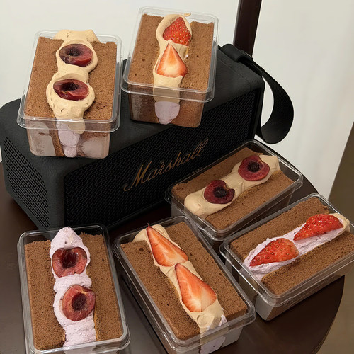 三明治蛋糕盒子提拉米苏豆乳包装