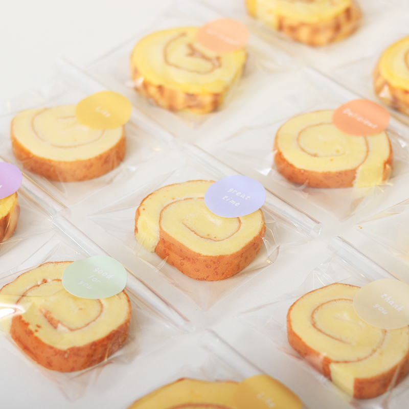 蛋糕卷包装袋日式虎皮卷包装盒单个ins纽约曲奇司康麻薯烘焙袋子