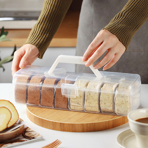 手提蛋糕卷包装盒可重复使用烘焙