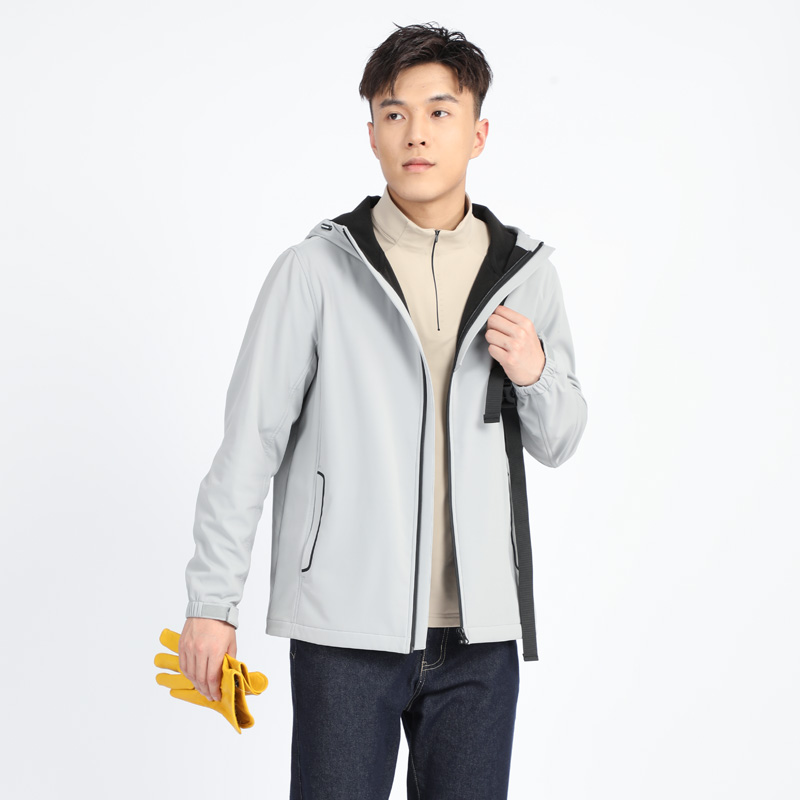 悍途户外软壳衣男冬季新款