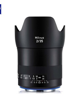 蔡司 Milvus 35mm/f2镜头佳能尼康定焦广角 猎鹰35f2 ZF.2 ZE行货