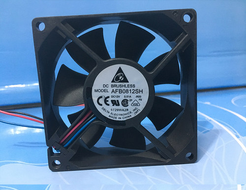 AFB0812原装台达8025 12V 0.51A大风量双滚珠电脑机箱CPU散热风扇