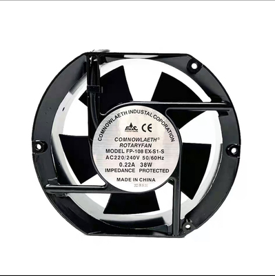 三协全新17CM 17050 38W 220V轴流风机机柜散热风扇FP-108EX-S1-S