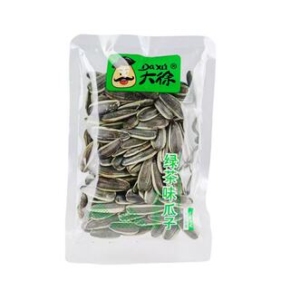 大徐瓜子茉莉青柠味绿茶味坚果炒货袋装带壳即食下午茶休闲零食