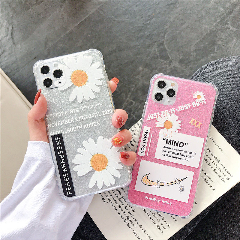 GD同款雏菊DIY镭射适用iPhonexs/11promax手机壳苹果7/8plus/xr潮,3C数码配件,手机保护套/壳,淘宝优惠券,粉丝福利购,淘宝优惠卷