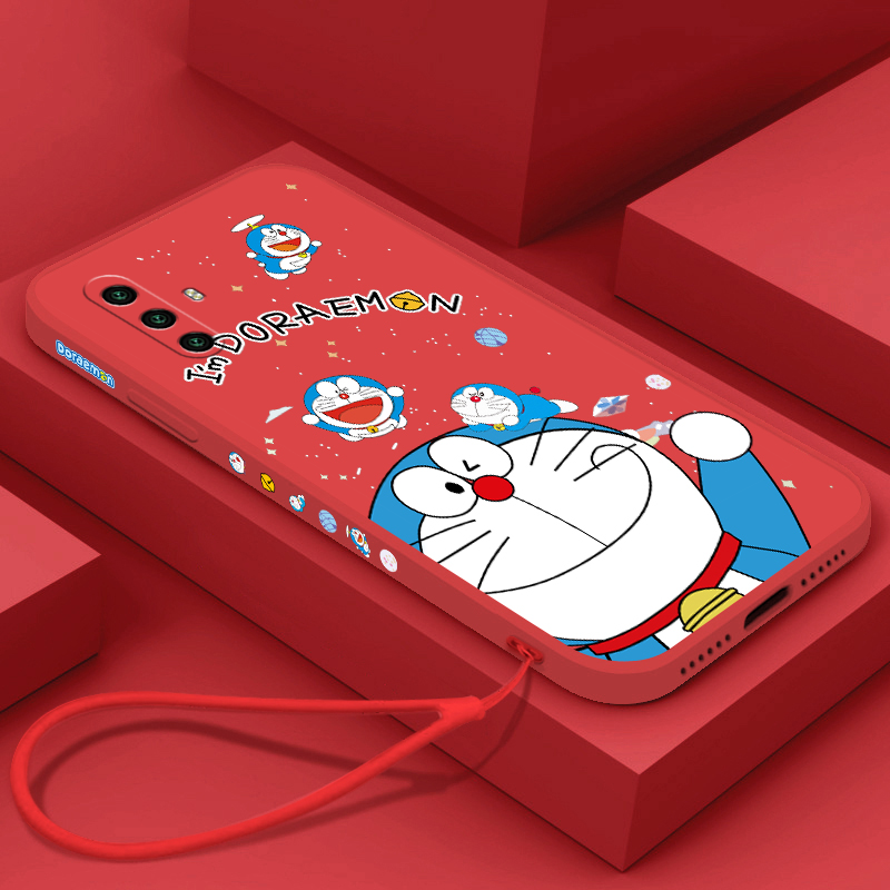 新年款多啦a梦vivox30手机壳x30pro软壳vivox27红色x27pro硅胶卡通