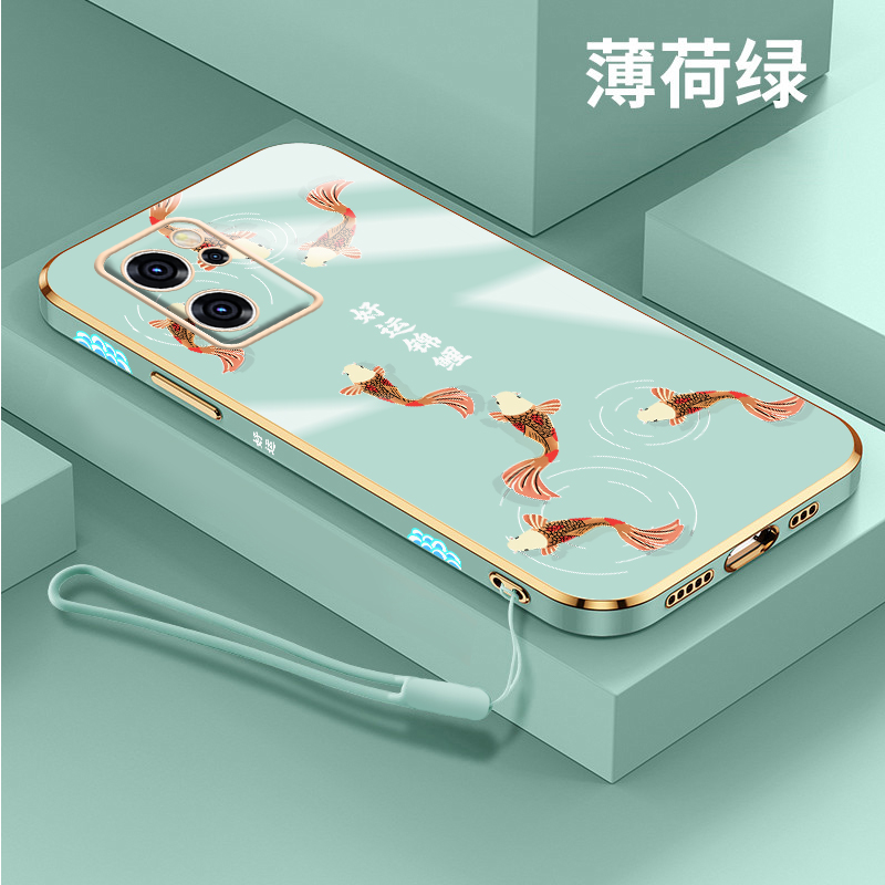 好运锦鲤opporeno7手机壳新年opporeno7se软壳电镀opporeno7pro直边硅胶中国风镜头全包女情侣保护套挂绳超薄,3C数码配件,手机保护套/壳,淘宝优惠券,粉丝福利购,淘宝优惠卷