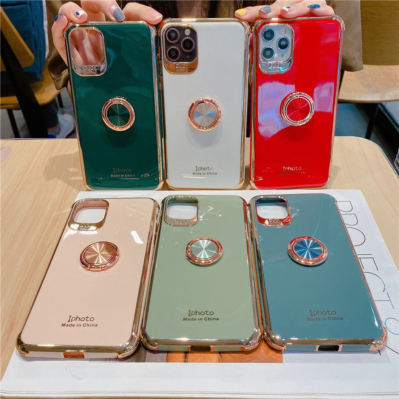 opporeno4手机壳创意时钟指环支架reno4pro全包摄像头保护reno4电镀防摔软壳oppo潮牌网红外壳高档女款套5g,3C数码配件,手机保护套/壳,淘宝优惠券,粉丝福利购,淘宝优惠卷