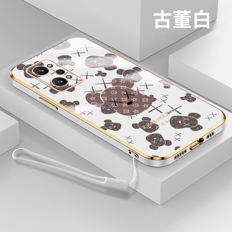 潮牌暴力熊oppoRealmeGT2pro手机壳真我gt大师探索版reno ace2硅胶x7pro至尊版电镀v15新款V5男女v11情侣v13,3C数码配件,手机保护套/壳,淘宝优惠券,粉丝福利购,淘宝优惠卷