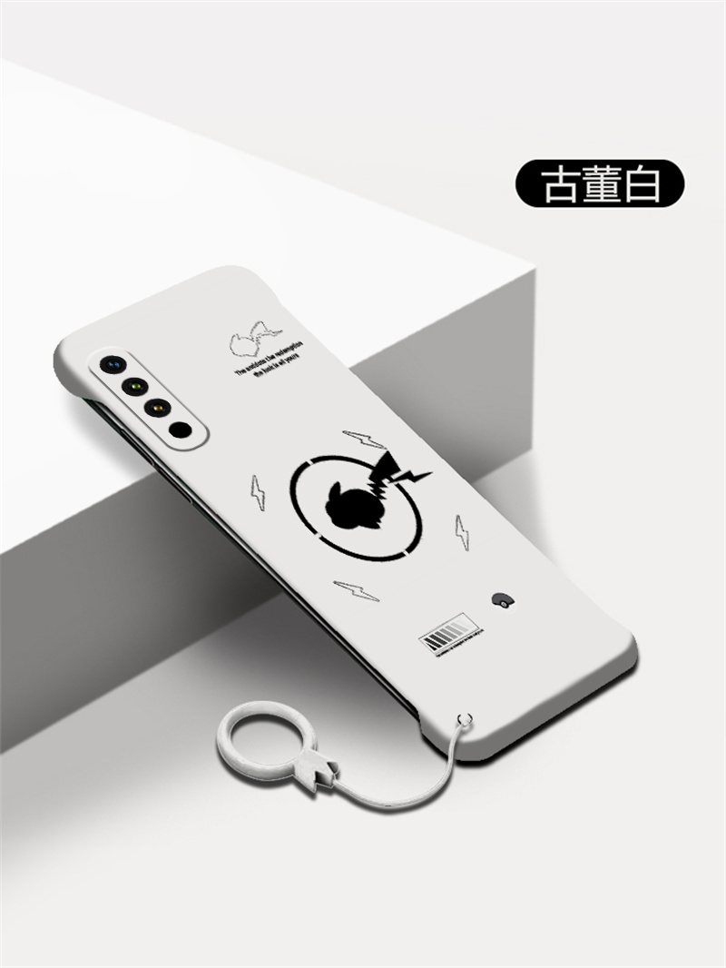 皮卡丘适用魅族20手机壳魅族20pro无边框M381Q二十M391Q磨砂Meizu半包超薄散热耿鬼男女新款保护套防摔外壳潮