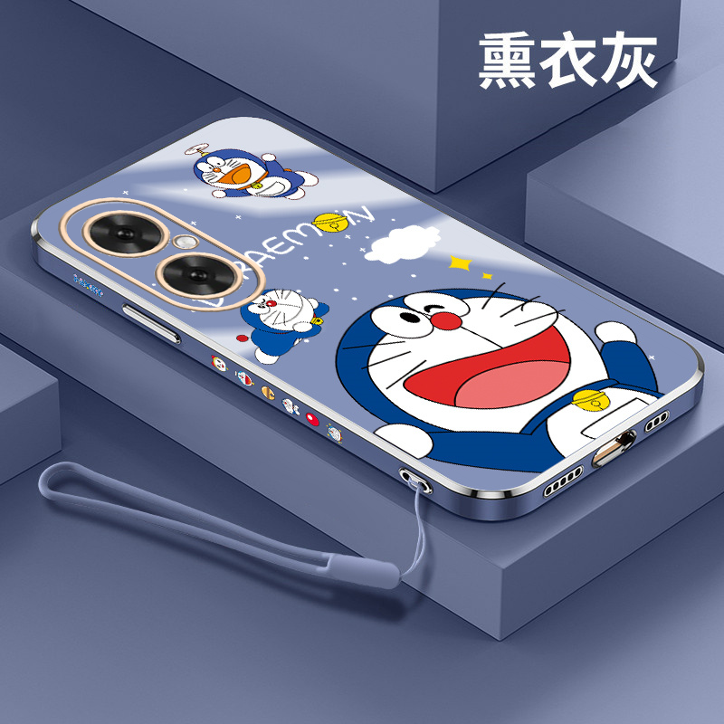可爱蓝胖子适用于华为畅享60pro手机壳电镀MAO一AL00软壳5g新款挂绳机器猫卡通多啦a梦男女情侣防摔全包网红,3C数码配件,手机保护套/壳,淘宝优惠券,粉丝福利购,淘宝优惠卷