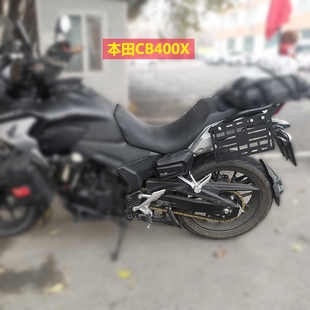 摩托车本田CB400X专用边包战术挂板NX400边挂驼包CB500X碳钢尾架