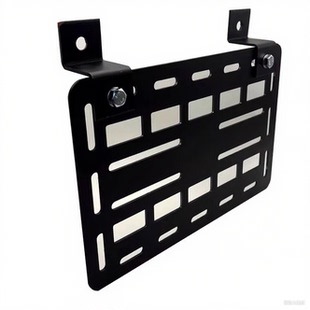 摩托车改装边箱边挂支架板碳钢战术挂板边包侧挂包多功能拓展挂板