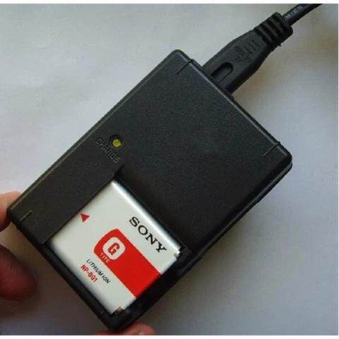 适用索尼DSC-W35W55 T20 T100 W80 W90 W130相机NP-BG1电池充电器