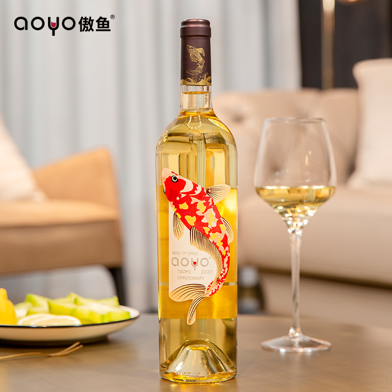 Chile Original Imported red wine Chardonnay Dry White Wine 750ML suit household Gift boxin the Liquor , Wine(new), Dry White static state Wine category - from Buy2taobao.com to provide professional Taobao agent buy service