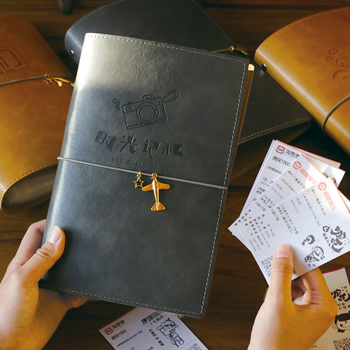 票据收集册火车票收纳本活页