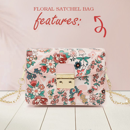 VENUCO小方包女特色印花