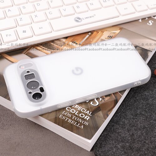 谷歌硅胶透白全包防摔手机壳