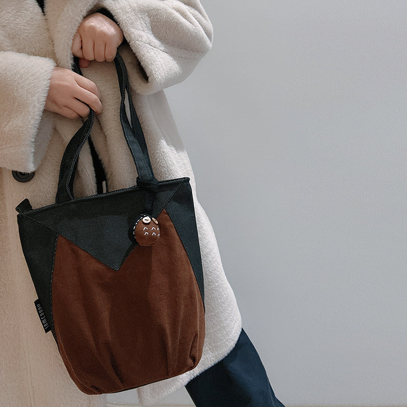 三色补丁猫头鹰单肩包女2025春新款小众设计单肩包简约手提托特包,箱包皮具/热销女包/男包,通用款女包,淘宝优惠券,粉丝福利购,淘宝优惠卷