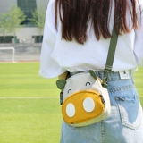 三色补丁 Демисезонная небольшая сумка, мультяшная сумка на одно плечо для отдыха, милый картхолдер, сумка через плечо