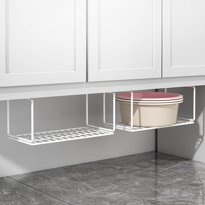 脸盆置物架洗漱台底悬挂盆收纳架