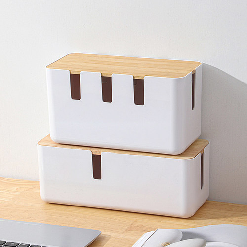 插排收纳盒插线板插座集线盒