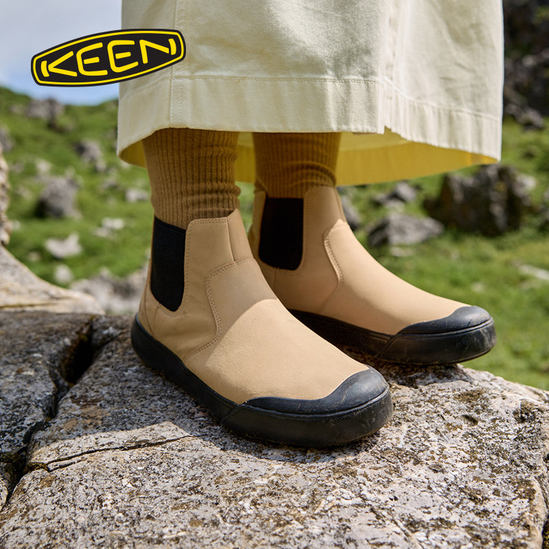 KEEN官方 ELENA CHELSEA女子户外舒适百搭切尔西休闲鞋