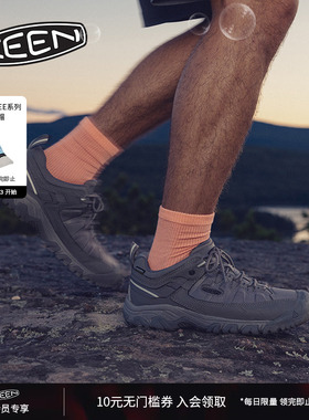 KEEN官方 新品TARGHEE EXP WP男子户外舒适耐磨登山鞋徒步鞋