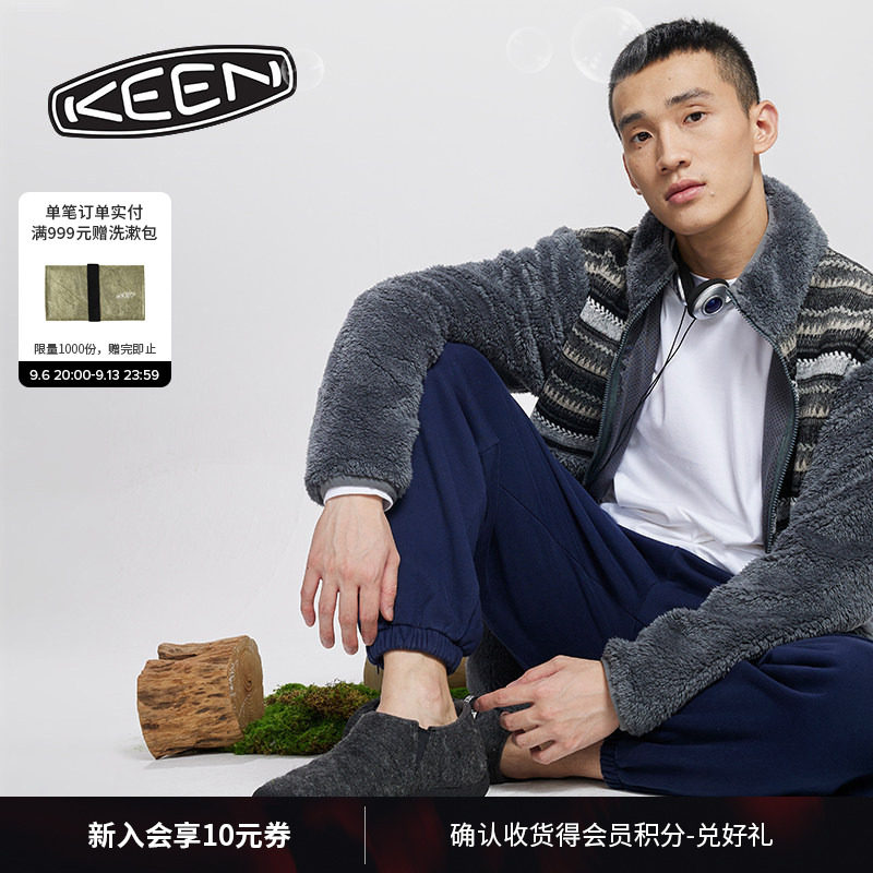 KEEN户外露营鞋休闲一脚蹬男鞋图片